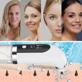 Electric Small Bubble Blackhead Remover USB Water Cycle Pore Acne Pimple Removal Vacuum Suction Facial Nose Cleaner Tool